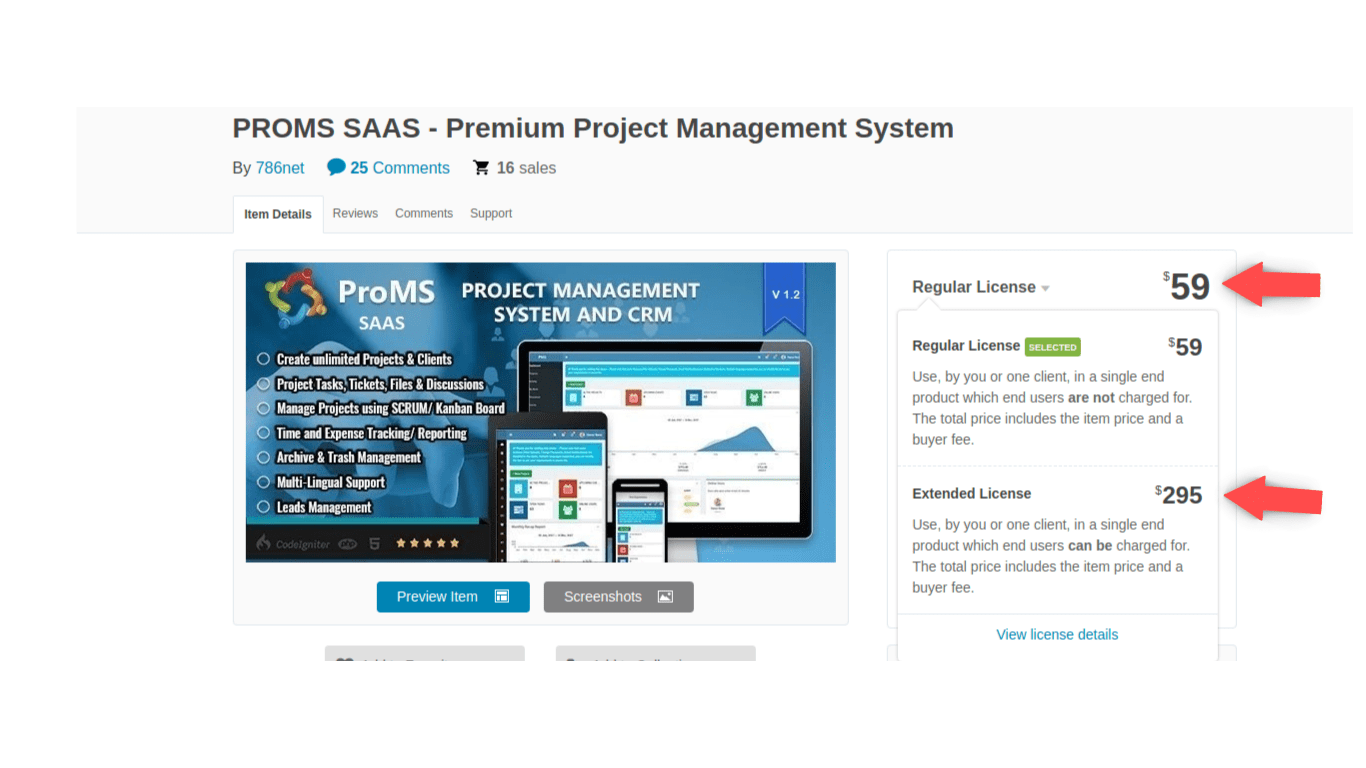 SAAS License