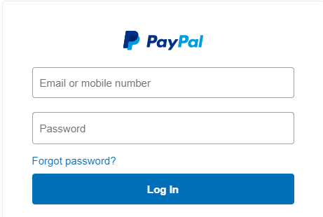 Enter Mobile PayPal