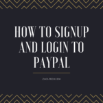 How to Signup and Login to PayPal