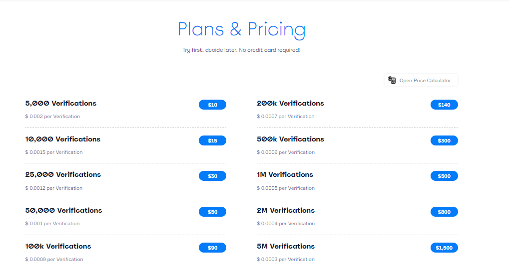 Pricing - DeBounce