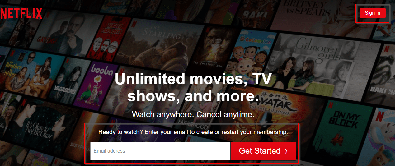 Netflix Sign Up