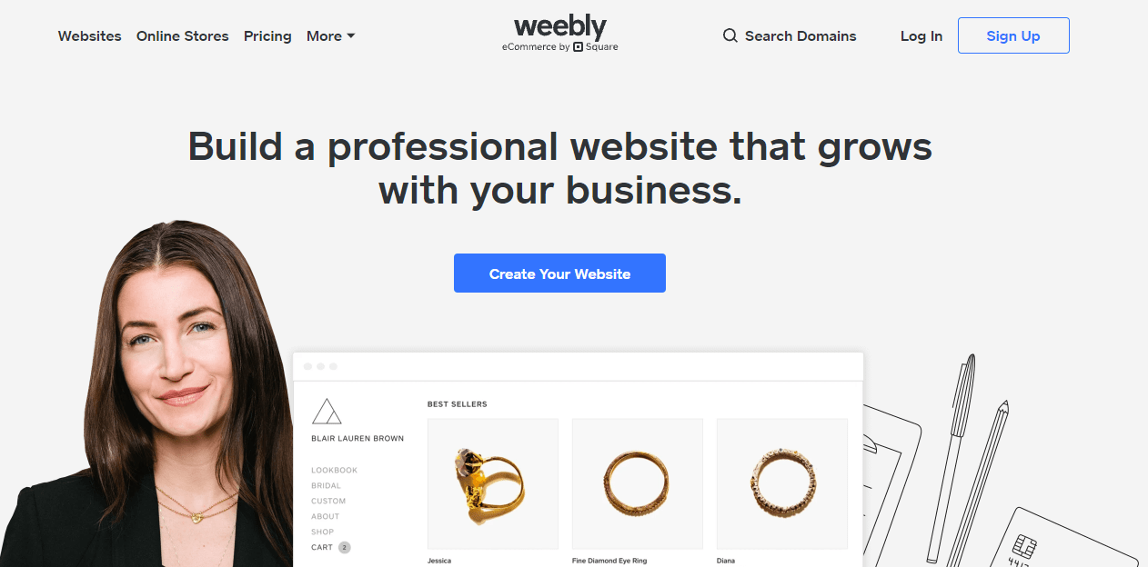 Weebly Homepage