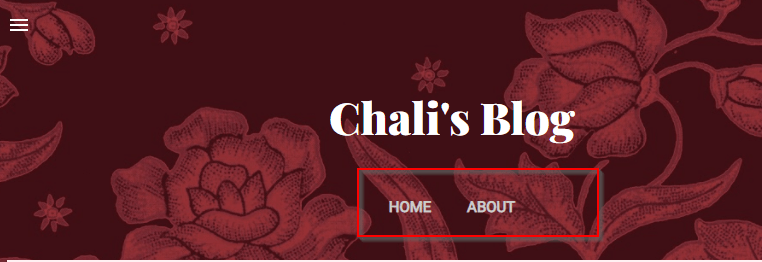 Chali's Blog