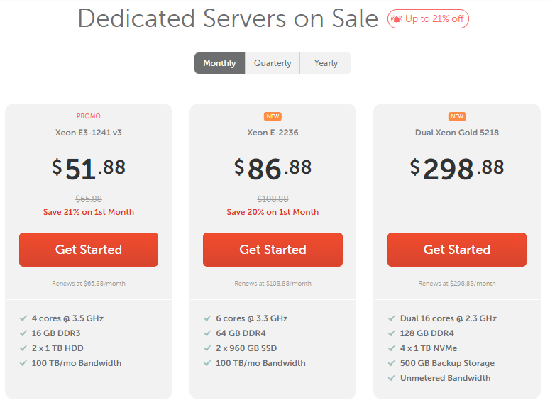 Dedicated Server Hosting Buy a Managed Web Server 